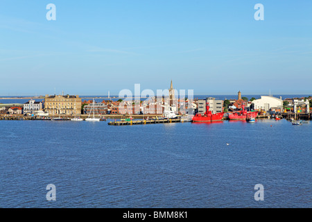 Hafen von Harwich, England, Vereinigtes Königreich Stockfoto