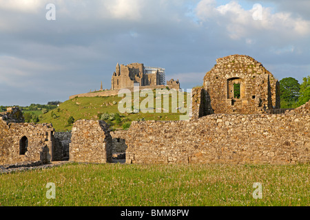 Hore Abbey und Rock of Cashel, Co. Tipperary, Irland Stockfoto