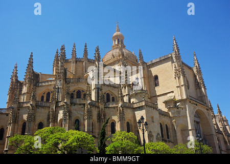 Catedral de Santa María de Segovia, Spanien Stockfoto