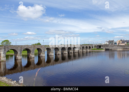 Shannonbridge, River Shannon, Co. Offaly, Irland Stockfoto