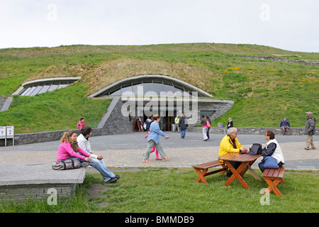 Eingang zum Besucherzentrum, Cliffs of Moher, Co. Clare, Irland Stockfoto