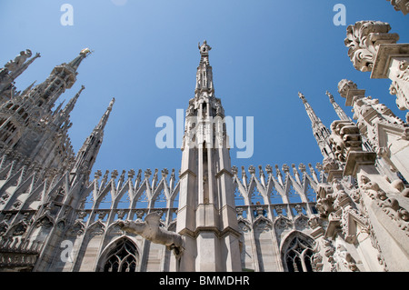 Mailänder Dom, Duomo di Milano, Italien Stockfoto