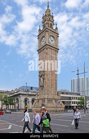 Albert Memorial Clock, Belfast, Nordirland Stockfoto