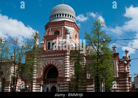 Die Grand Choral Synagoge St. Petersburg bezeichnet die Synagoge St. Petersburg in Russland Stockfoto