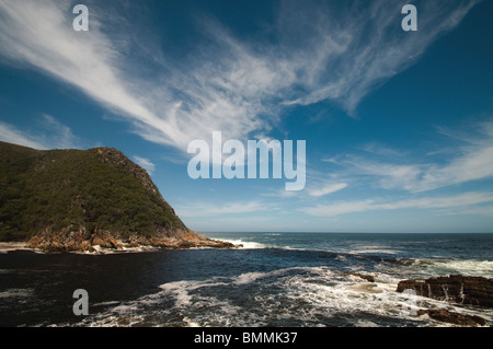 Küste des Tsitsikamma National Park, Garden Route, Südafrika Stockfoto