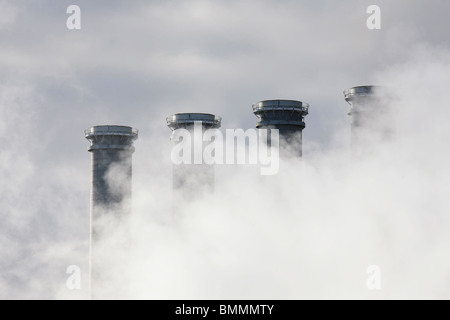 North Killingholme gasbefeuerte Kraftwerk Lincolnshire Stockfoto