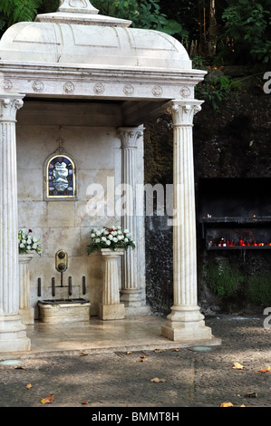 Largo da Fonte, Brunnen der Jungfrau, Monte, Madeira, Portugal Stockfoto