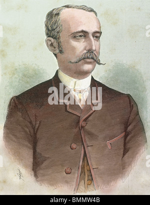 Cerralbo Enrique de Aguilera y Gamboa, Marquis de (Madrid, 1845-Madrid, 1922). Spanischer Politiker und Archäologe. Stockfoto