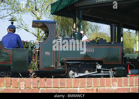 die Stadtbahn von Evesham in den Reichskolonialamtes Country park Stockfoto