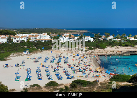 Strand von Cala ' n Bosch, Menorca, Balearen, Spanien Stockfoto