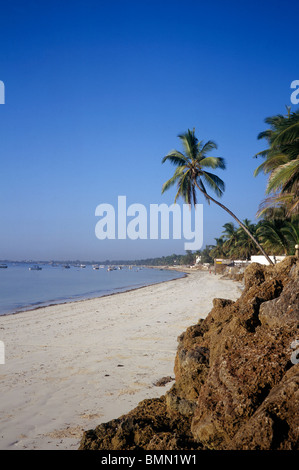 Mombasa, Bamburi Beach Stockfoto