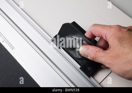 Ein Mount Logan (Mat)-Cutter. Stockfoto