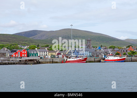 Dingle Harbour, Dingle Halbinsel, Co. Kerry, Irland Stockfoto