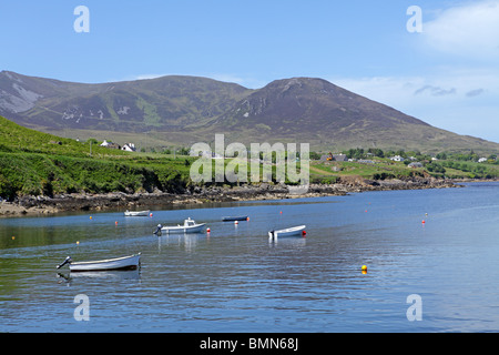 Teelin Hafen, Co. Donegal, Irland Stockfoto