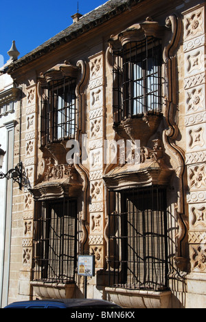 Adelspalast, Cilla del Cabildo De La Catedral de Sevilla, Osuna, Provinz Sevilla, Andalusien, Spanien, Westeuropa. Stockfoto