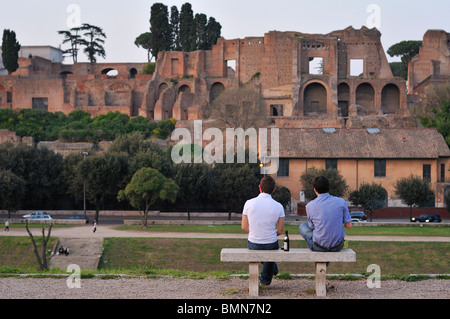 Rom. Italien. Der Palatin. Palatino. Stockfoto