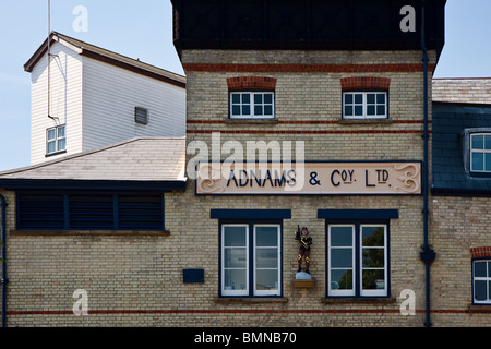 Adnams & Coy. AG Brauerei in Southwold, Suffolk Stockfoto