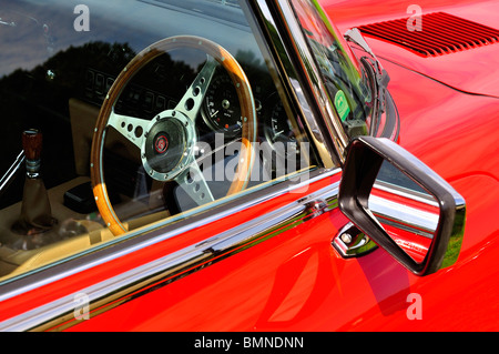 Jaguar E-Type Oldtimer-Show in Luton 2010 Stockfoto