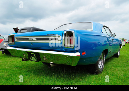 Plymouth-Auto bei Classic Car Show in Luton Stockfoto