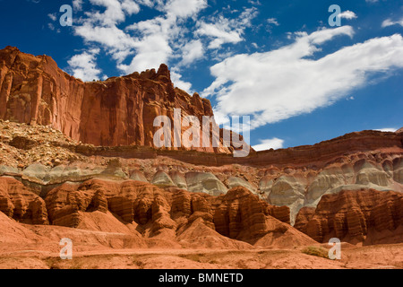 Die Burg, Capitol Reef National Park, Utah Stockfoto