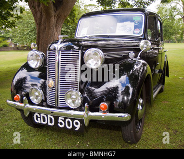 Oldtimer schwarz Austin 8 Stockfoto