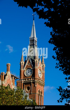 London, St. Pancras Station Eurostar Terminus Stockfoto