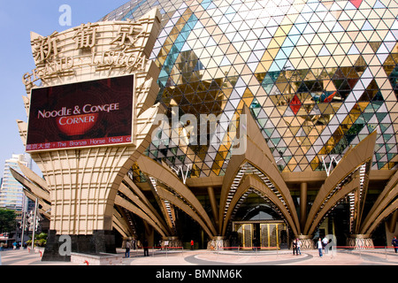 Asien, China, Macau, Gran Lisboa Casino Eingang Stockfoto