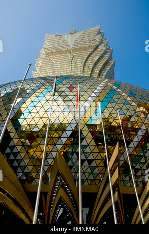 Asien, China, Macau, Gran Lisboa Casino Stockfoto