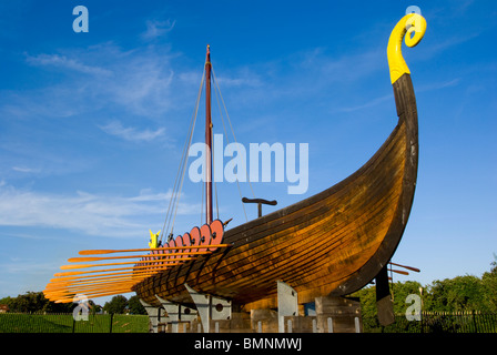 Europa, Großbritannien, England, Kent, Thanet, Ramsgate, Hugin-Wikinger-Schiff Stockfoto