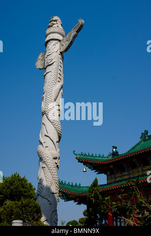 Neue Gebiete, Wun-Chuen-Sin-Koon-Tempel Stockfoto