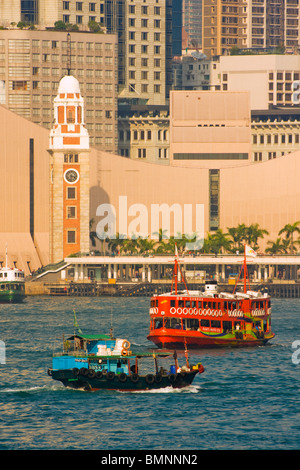 Star Ferry, Victoria Harbour Stockfoto