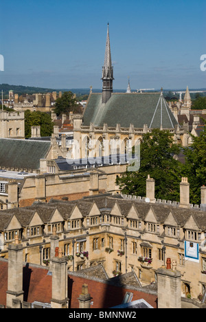 Oxford, Stadtbild von Universitätskirche Stockfoto