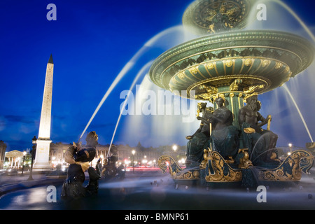 Platz De La Concorde, Paris Stockfoto