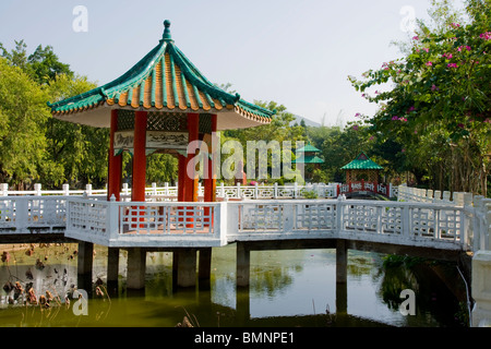 Neue Gebiete, Wun-Chuen-Sin-Koon-Tempel Stockfoto