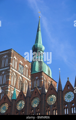 Vorpommern, Ostsee, Stralsund Stockfoto