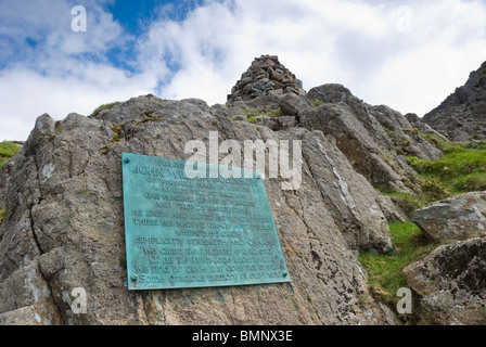 Robinson's Cairn auf Pillar, Lake District Stockfoto
