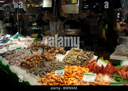 Mercat De La Boqueria, Barcelona, Spanien Stockfoto
