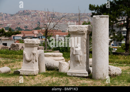 Römische Bäder Ankara Türkei archäologische Stätte Stockfoto
