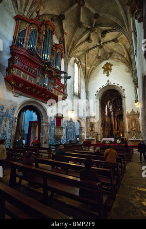 Santa Cruz-Kloster in Coimbra, Portugal Stockfoto