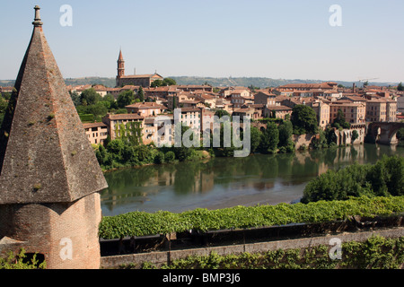 Albi, Frankreich, Gärten des Palais De La Berbie, Stockfoto