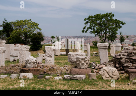 Römische Bäder Ankara Türkei archäologische Stätte Stockfoto