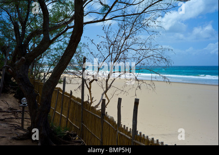 Tofo Beach in Inhambane Provinz, Mosambik, Afrika. Stockfoto