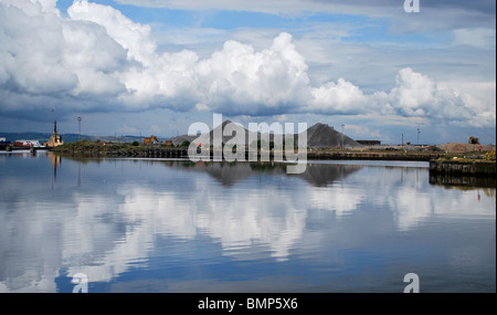 Leith Docks in Edinburgh, Schottland Stockfoto