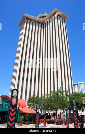 World Trade Center WTC New Orleans ist; Canal Street; New Orleans; Louisiana; Vereinigte Staaten von Amerika Vereinigte Staaten von Amerika Stockfoto