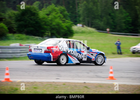 11. / 12. Juni 2010: 3. Runde der Toyo Drift Cup 2010 (Rennstrecke "Kielce" in Polen). Stockfoto