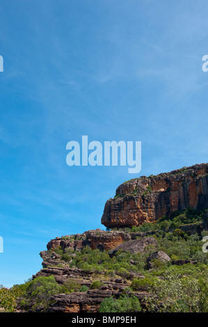 Der berühmte Sandstein-Schichtstufe im Kakadu National Park Northern Territory Australien. Stockfoto