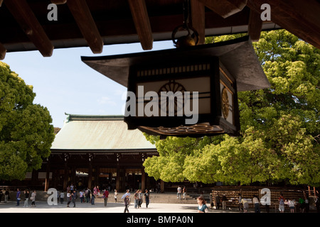 Meiji-Jingu Schrein im Yoyogi Park, Tokio, Japan, Dienstag, 18. Mai 2010. Stockfoto