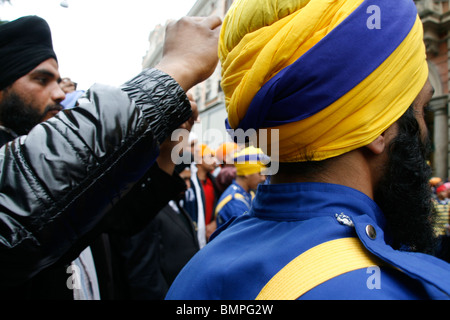 Vaisakhi Sikh Festivals in Rom Italien 2010 Stockfoto