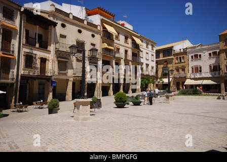 Plaza de Andalucia, Ubeda, Provinz Jaen, Andalusien, Spanien, Westeuropa. Stockfoto