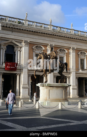 Rom, Italien, Capitol, Palazzo nuovo an der Piazza del Campidoglio Stockfoto